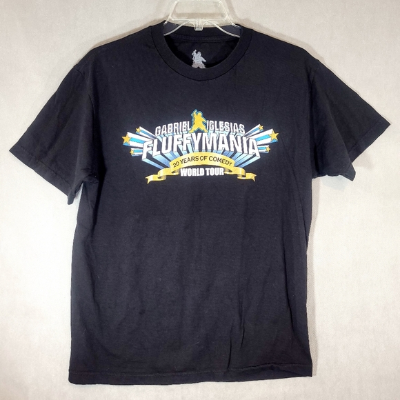 Gabriel Iglesias Fluffy Mania World Tour T-shirt Size L - Picture 2 of 4